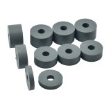 8mm (M8) SOFT Rubber Spacers (26mm diameter) Shore A 45 – Grey