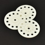 Flame Retardent 60mm Plastic Washers for Fixing Insulation or Sound Proofing