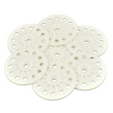 Flame Retardent 60mm Plastic Washers for Fixing Insulation or Sound Proofing