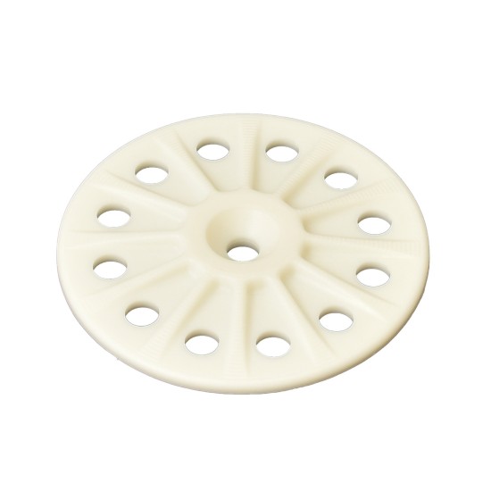 Flame Retardent 60mm Plastic Washers for Fixing Insulation or Sound Proofing