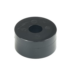 M16 (16mm), 50mm Solid Nylon Spacers, Height 25mm, black