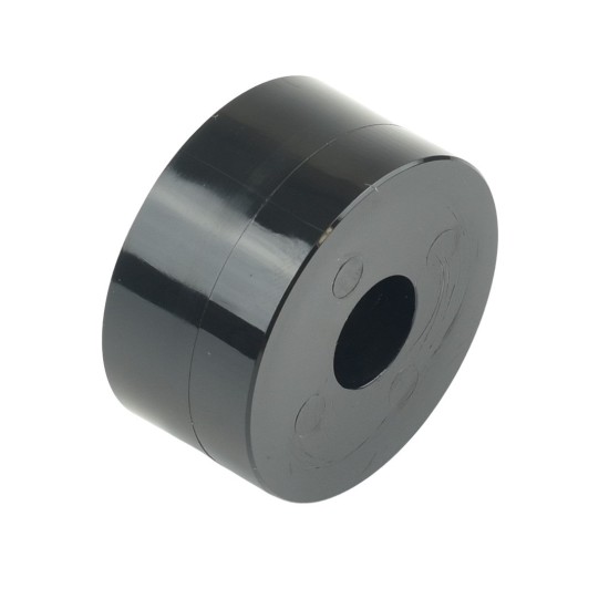 M16 (16mm), 50mm Solid Nylon Spacers, Height 25mm, black