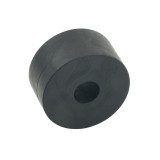 M14 (14mm), 50mm Solid Rubber Spacers, Height 25mm, black