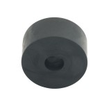 M14 (14mm), 50mm Solid Rubber Spacers, Height 25mm, black