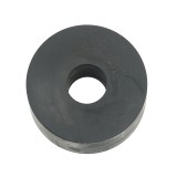 M16 (16mm), 50mm Solid Rubber Spacers, Height 25mm, black