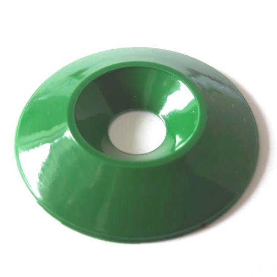 8mm (M8) Countersunk Washer - Green