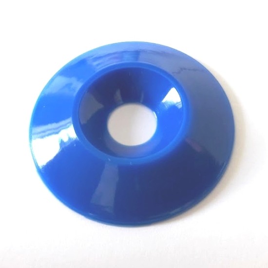 8mm (M8) Countersunk Washer - Blue