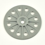 Reinforced 60mm washers for fixing Rigid Wood Fibre Insulation Boards - Grey