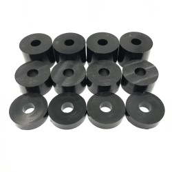 6mm (M6) Nylon Spacers Black (20mm diameter)