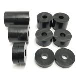 6mm (M6) Nylon Spacers Black (20mm diameter)