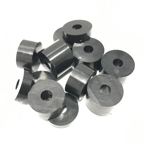 6mm (M6) Nylon Spacers Black (20mm diameter)