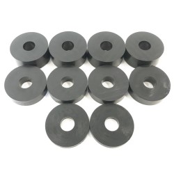 12mm (M12) Nylon Spacers Black (38mm diameter)