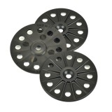 60mm Plastic Washers for Fixing Sound Insulation and soft to medium density insulation boards.