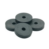 Large Rubber Washer,  Hole M10 (10mm), O/D 50mm, Height 10mm